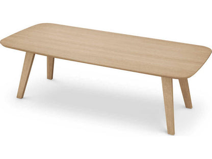 Glover Rectangle Dining Table in Natural Oak Veneer