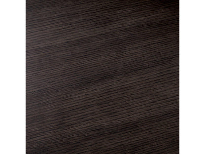 Julius Rectangle Dining Table in Mocha Oak Veneer with Bronze Finish
