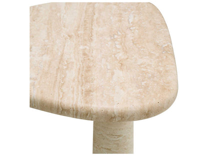 Larino S Travertine Side Table