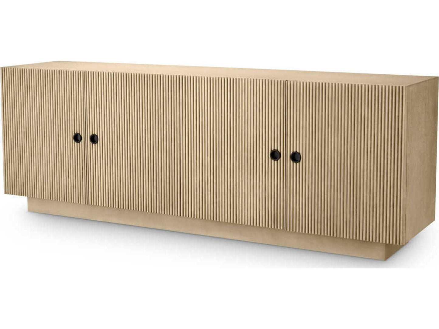 Dimitrios Washed Oak Veneer Dresser with Bronze Accents