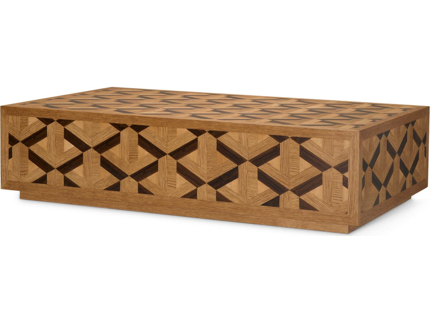 Rubicon Rectangle Coffee Table in Oak Veneer