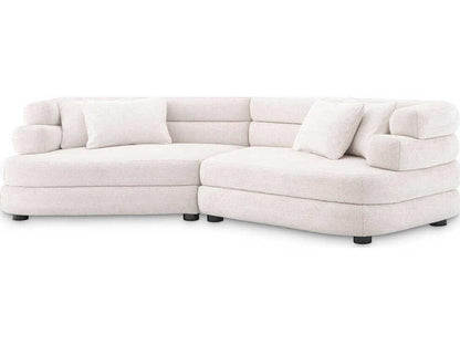 Malaga White Upholstered Modular