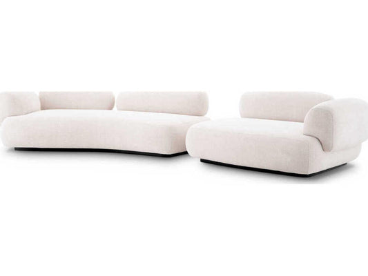 Cabrera White Upholstered Modular