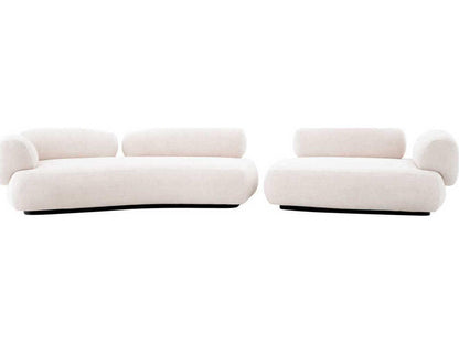 Cabrera White Upholstered Modular