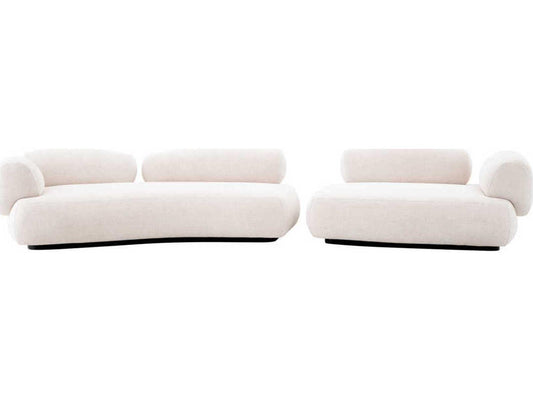 Cabrera White Upholstered Modular