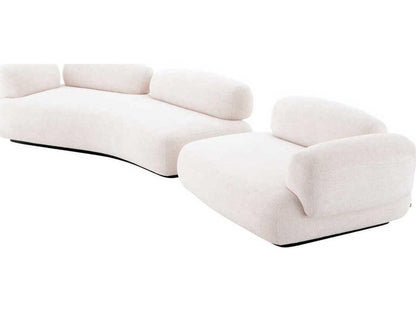 Cabrera White Upholstered Modular