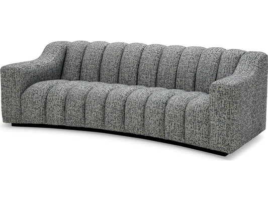 Kelly S Sofa 3-Seat Fabric in Montclair Blue
