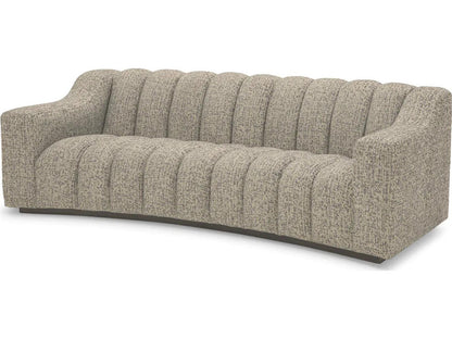 Kelly S 3-Seat Fabric Sofa in Montclair Warm Grey