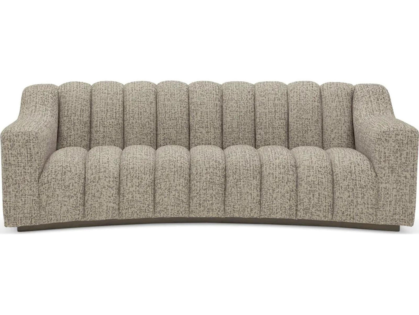 Kelly S 3-Seat Fabric Sofa in Montclair Warm Grey