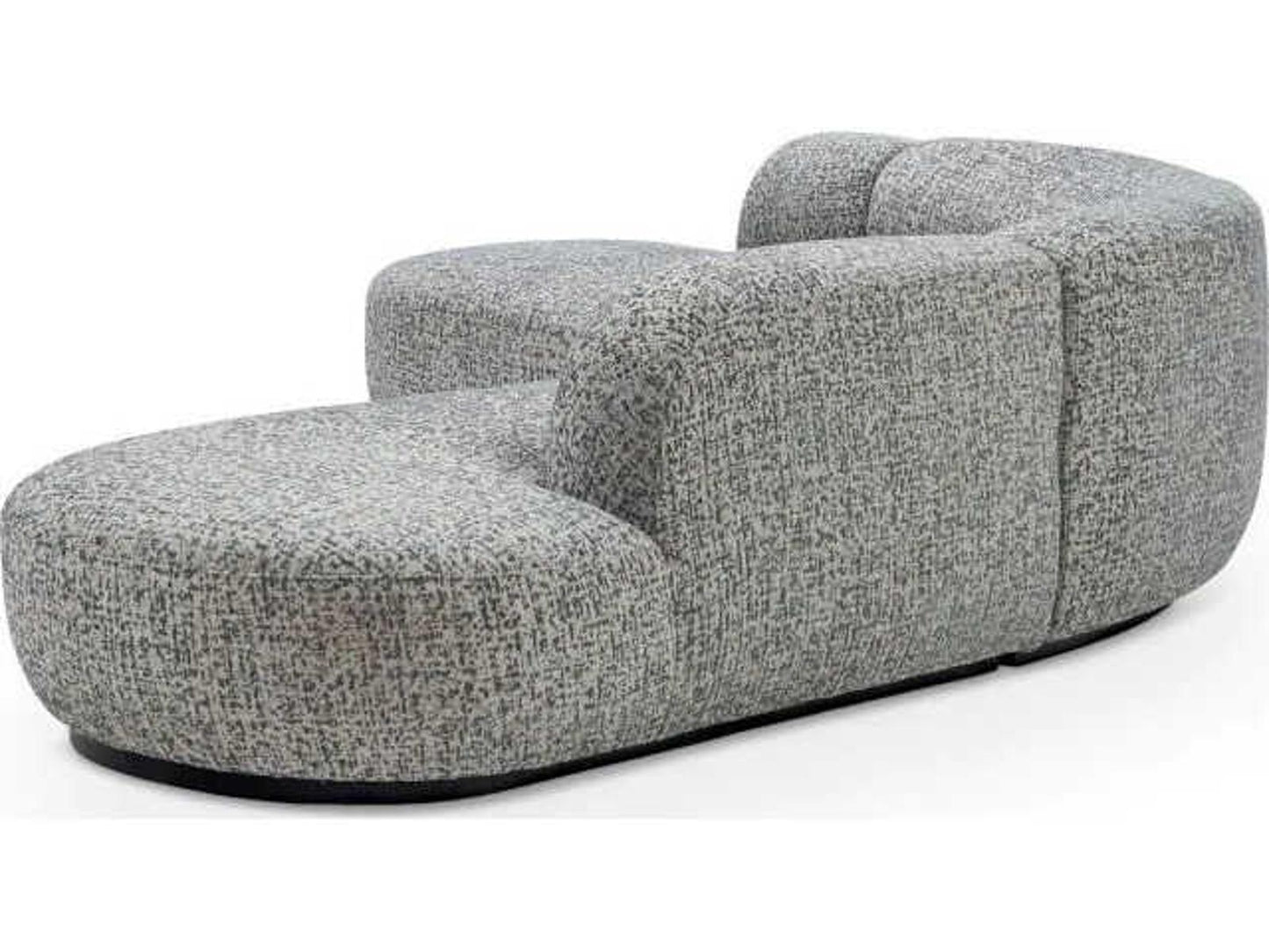 Bjorn Gray Upholstered 2-Piece Sectional Sofa
