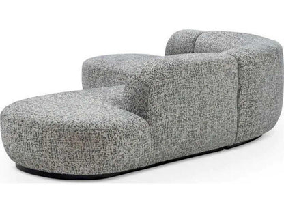 Bjorn Gray Upholstered 2-Piece Sectional Sofa