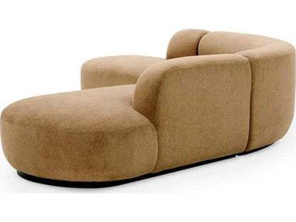 Bjorn 4-Seat Modular Beige Boucle Sectional Sofa