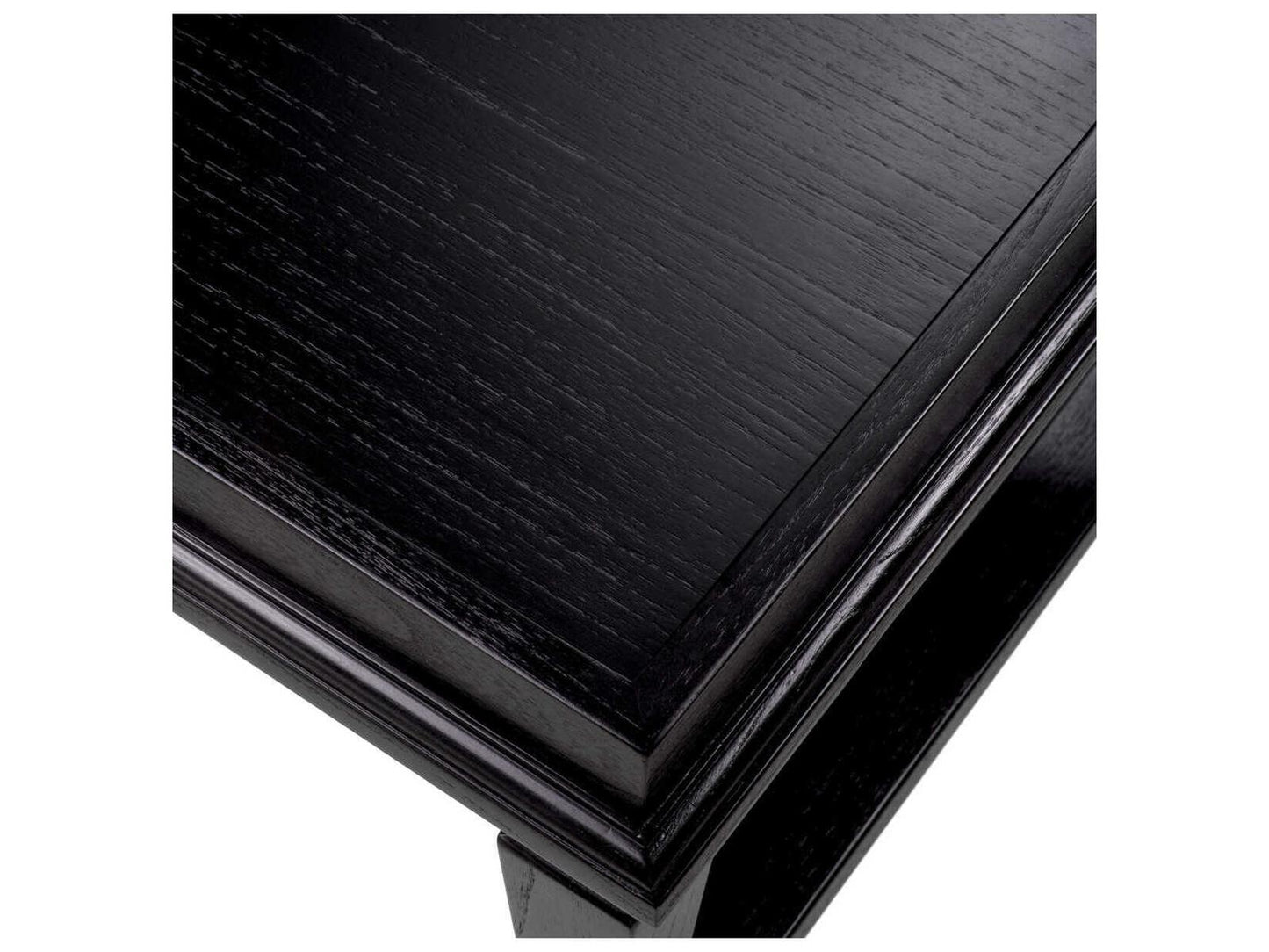 Americana Rectangular Coffee Table in Black Veneer