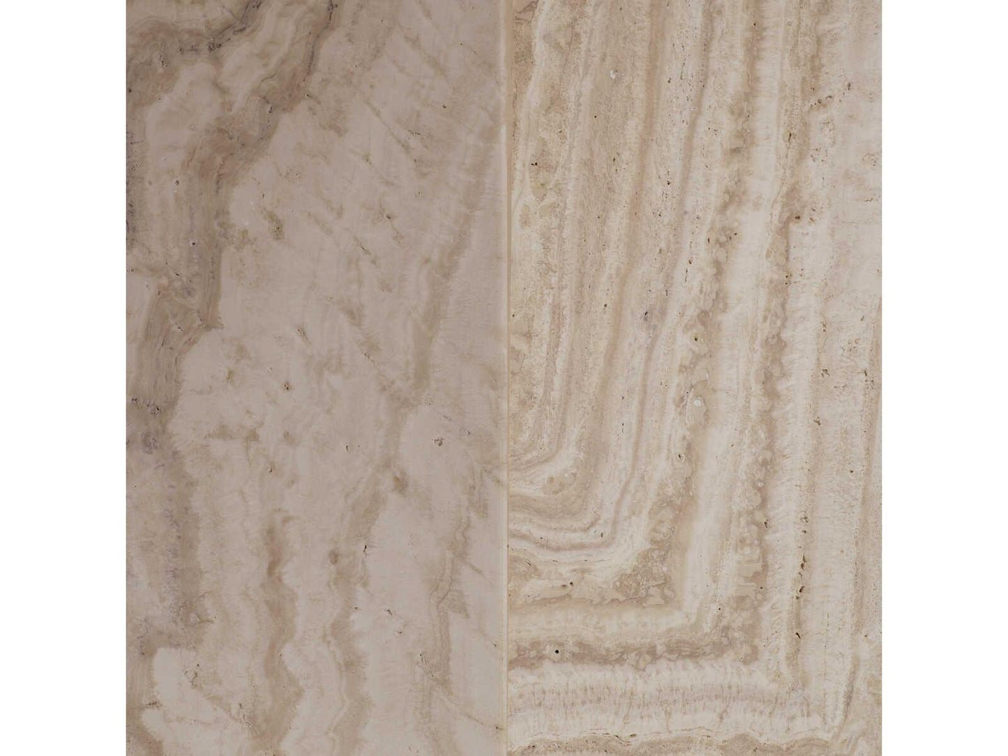 Piazza Square Dining Table in Natural Travertine
