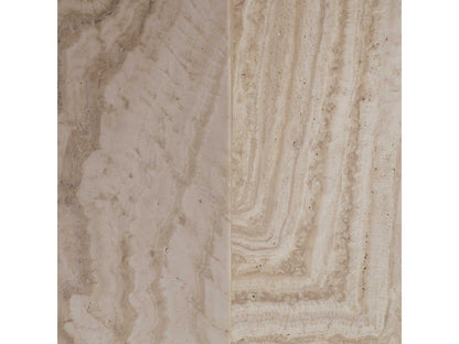 Piazza Square Dining Table in Natural Travertine