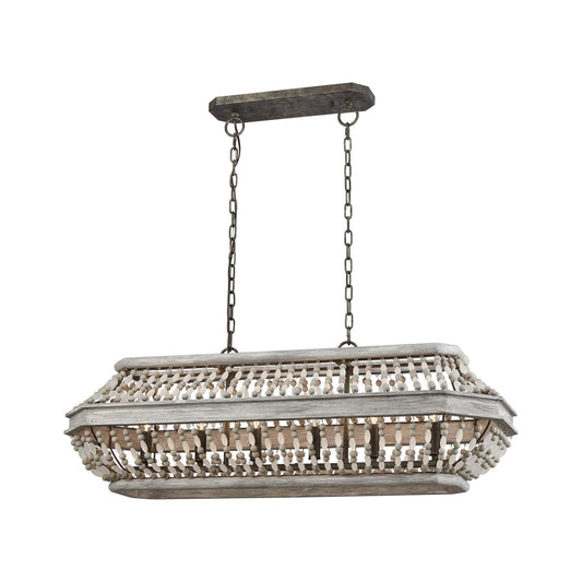 Elk Lighting Summerton 39 Inch 6 Light Linear Suspension Light Cp52595