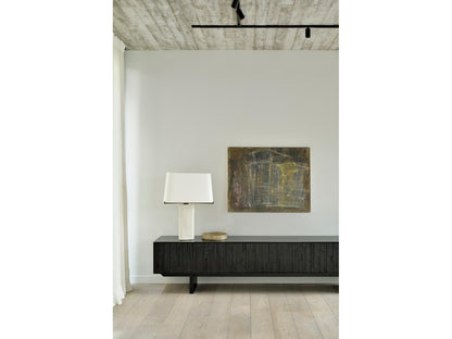 Mosaic Teak Black Tv Cupboard