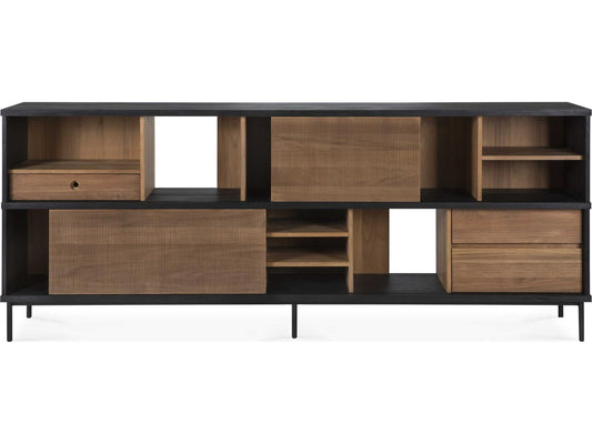 Oscar Teak Sideboard with Sliding Doors and Drawers
