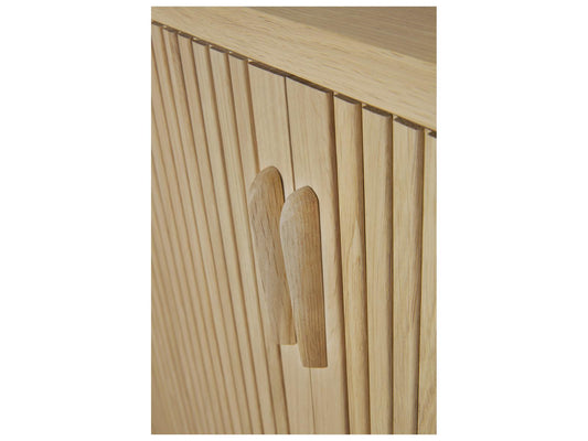 Roller Max 2-Door Oak Sideboard with Sliding Shutters
