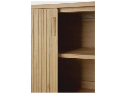 Roller Max 2-Door Oak Sideboard with Sliding Shutters