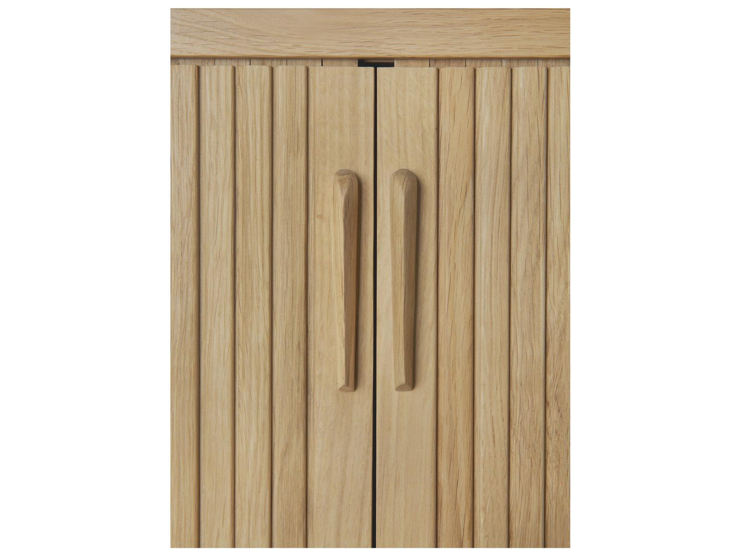 Roller Max 2-Door Oak Sideboard with Sliding Shutters