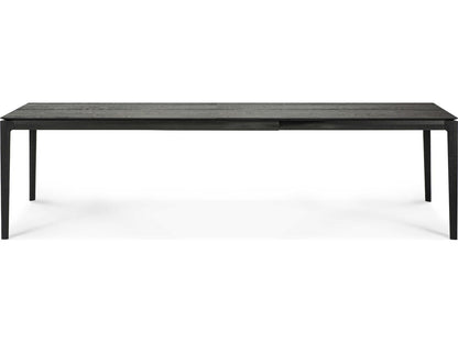 Bok 71-110 Inch Extendable Rectangle Dining Table Black Oak