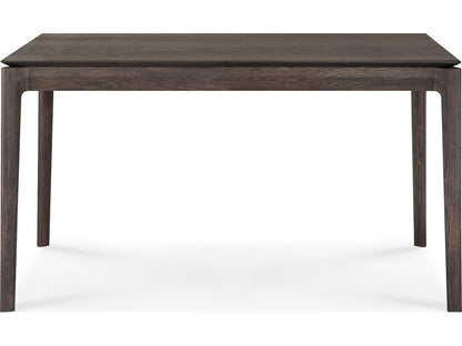 Bok Oak Brown Extendable Dining Table 55 to 87 Inch