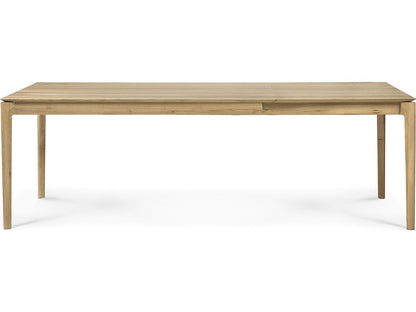 Bok Extendable Rectangular Dining Table in Varnished Oak