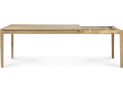 Bok Extendable Rectangular Dining Table in Varnished Oak