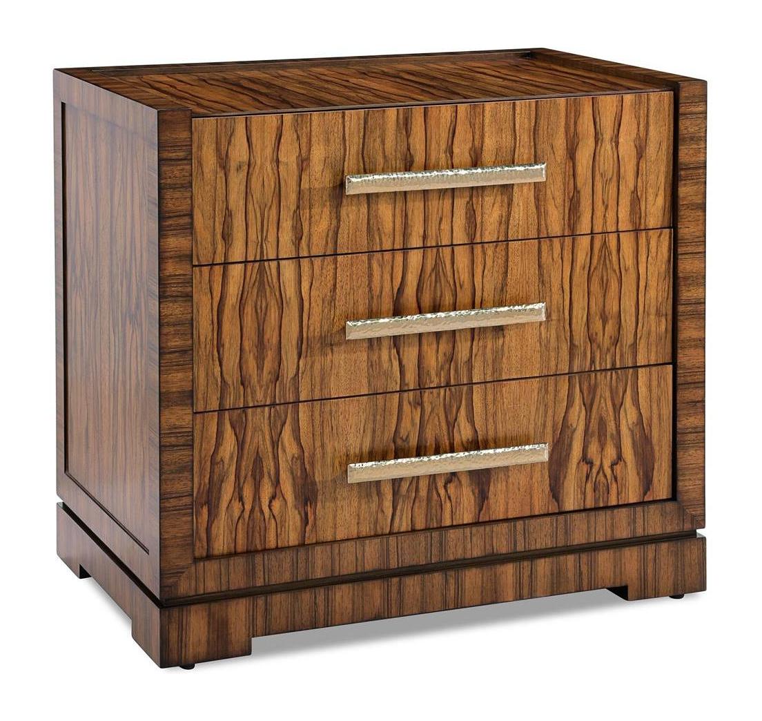 John Richard Borneo Three-Drawer Nightstand