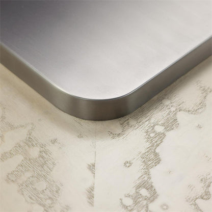 John Richard Plateau Cocktail Table, Silver