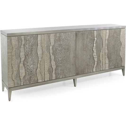 John Richard River's Edge Silver Credenza