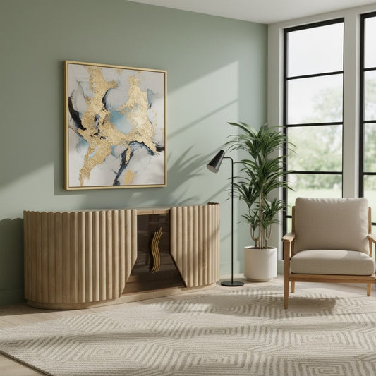 John Richard Soleil Four-Door Credenza