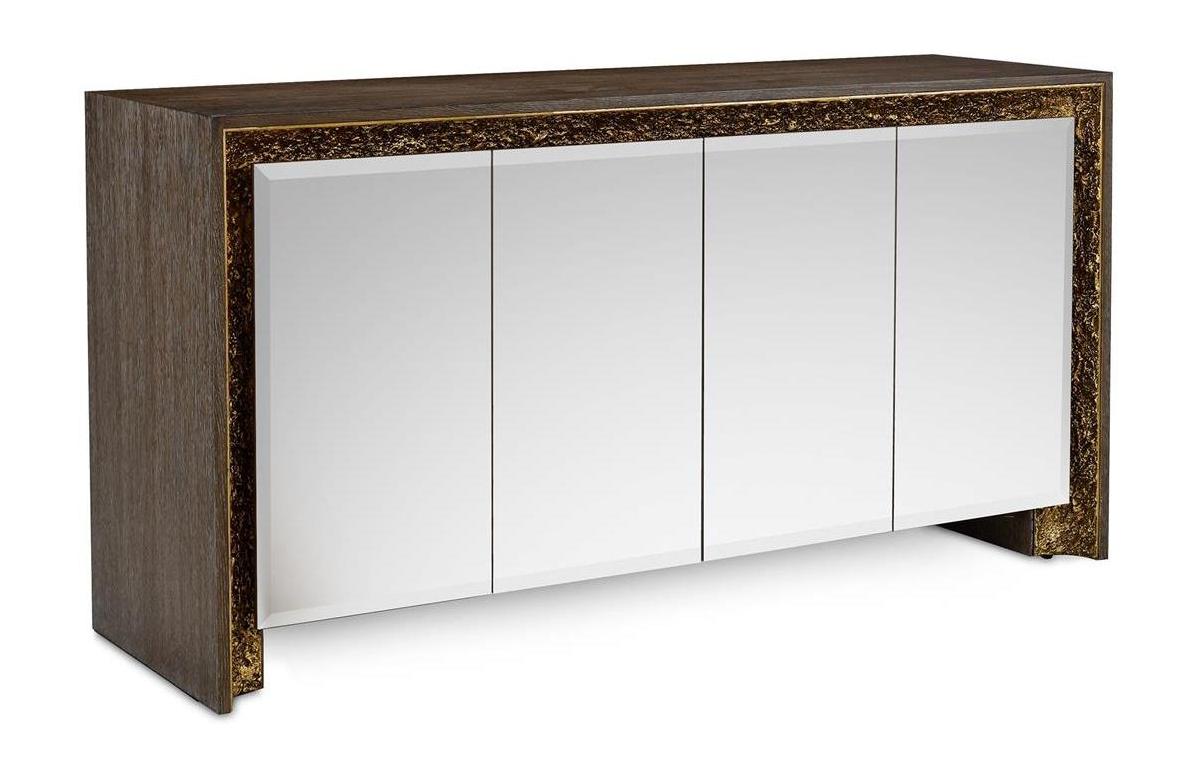 John Richard Coloma Four-Door Lighted Credenza