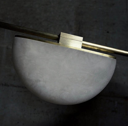 Alabaster Artistic Modern Chandelier for Bar Area
