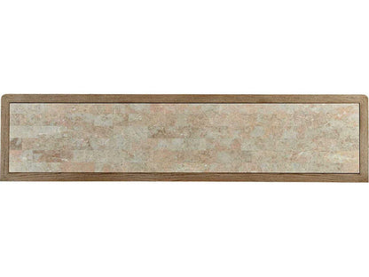 Monogram 84 Inch Oak Wood Sideboard in French Oak