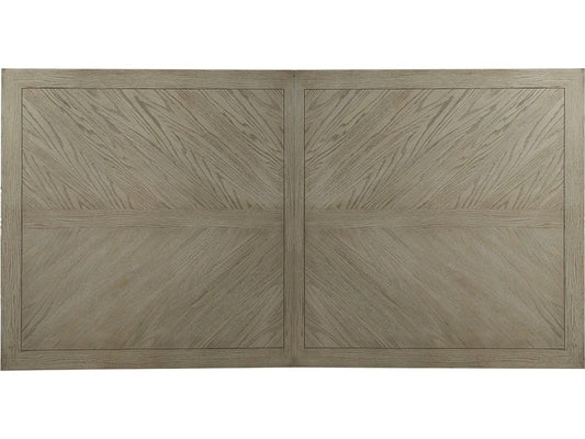 Monogram Rectangular Extendable Dining Table in French Oak
