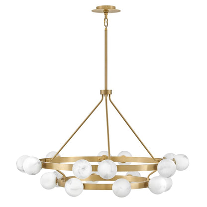 Fredrick Ramond Selene 18 Light 48" Wide Ring Chandelier