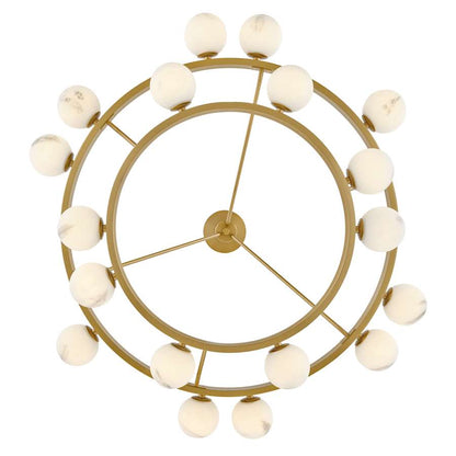 Fredrick Ramond Selene 18 Light 48" Wide Ring Chandelier