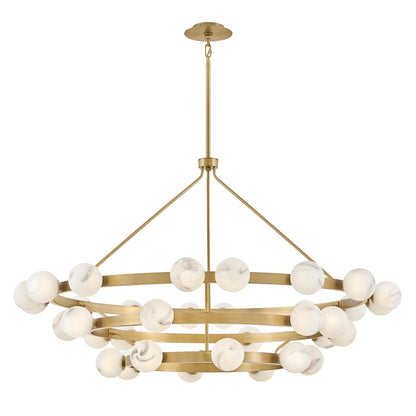 Fredrick Ramond Selene 36 Light 60" Wide Ring Chandelier