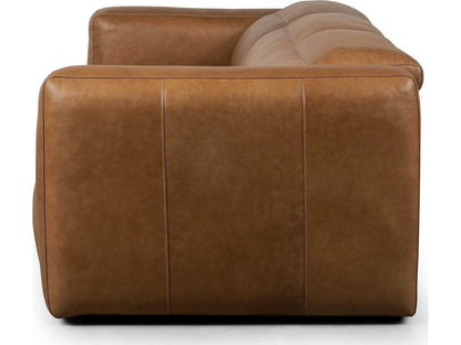 Globetrotter Radley Power Recliner 3 - Piece Wide Brown Leather Sofa