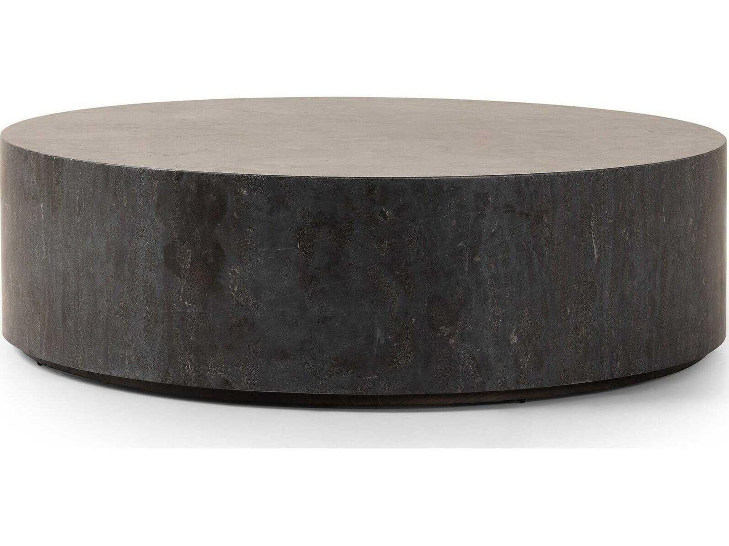 Hughes Round Bluestone Coffee Table