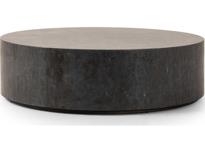 Hughes Round Bluestone Coffee Table
