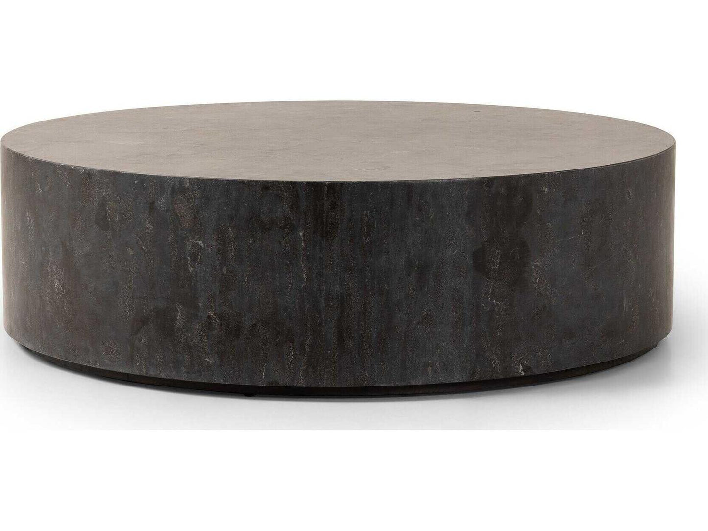 Hughes Round Bluestone Coffee Table