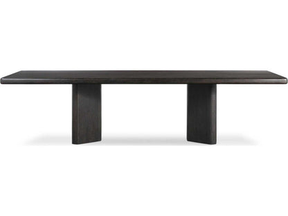 Bina Castro 118-Inch Rectangle Dining Table in Dark Espresso Reclaimed French Oak