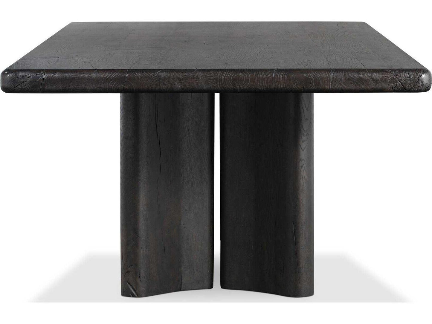 Bina Castro 118-Inch Rectangle Dining Table in Dark Espresso Reclaimed French Oak
