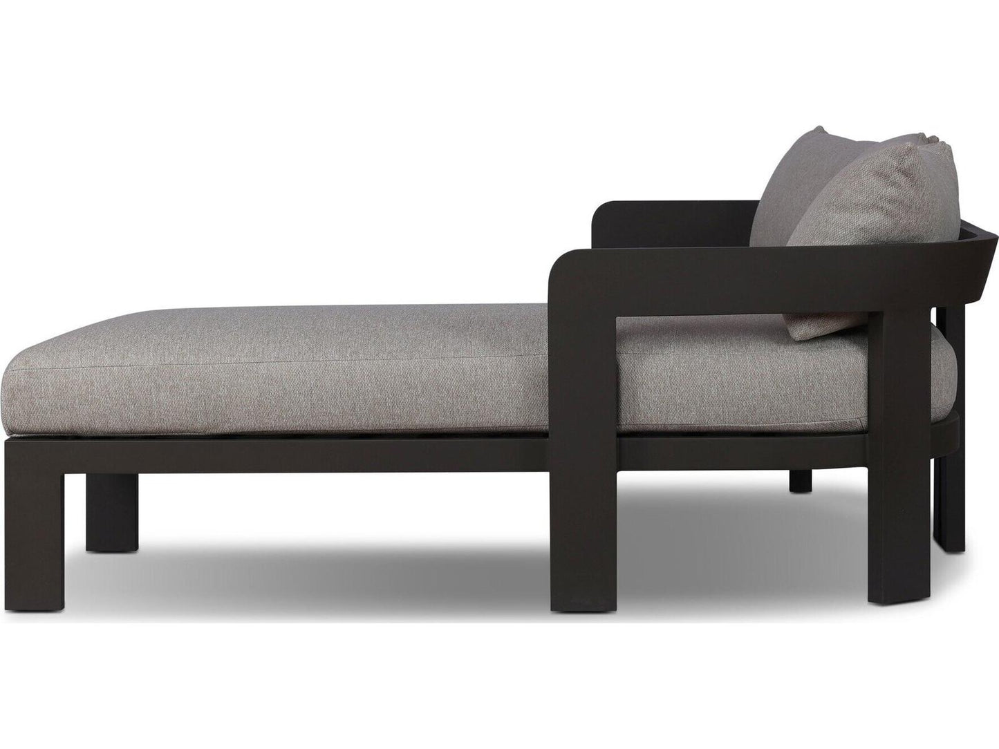 Pembrook 2-Piece Right Facing Outdoor Sectional Sofa in Concha Fog