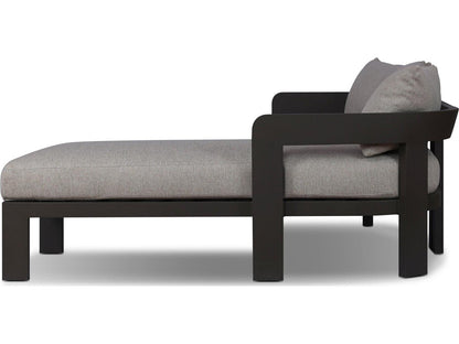 Pembrook 2-Piece Right Facing Outdoor Sectional Sofa in Concha Fog