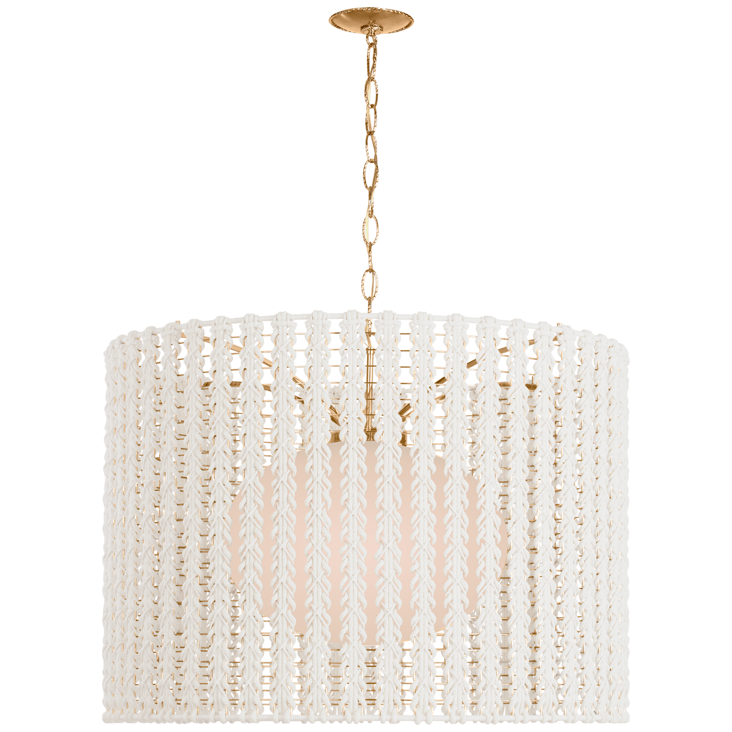 Catania 40" Hanging Shade with Braided Rope