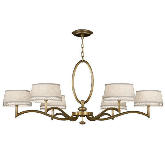 Fine Art Lamps Allegretto 51 Inch 6 Light Chandelier Cp97388